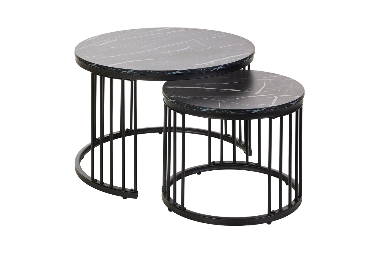 Diverse salontafels bij Belga Meubel.